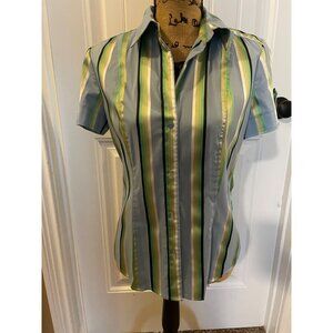 New York & co striped dress top